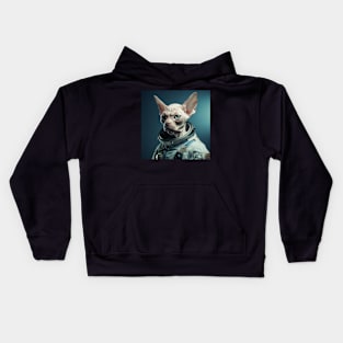 Astronaut Cat in Space - Sphynx Kids Hoodie